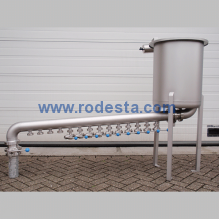 Industrial stainless steel tank